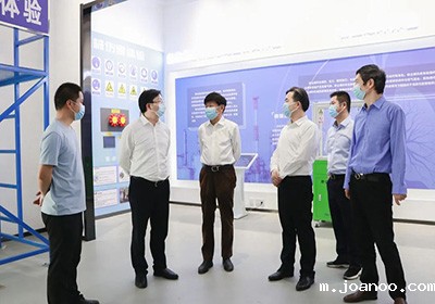 海安市市长谭真率队考察公司承建的海安市应急安全教育体验馆项目