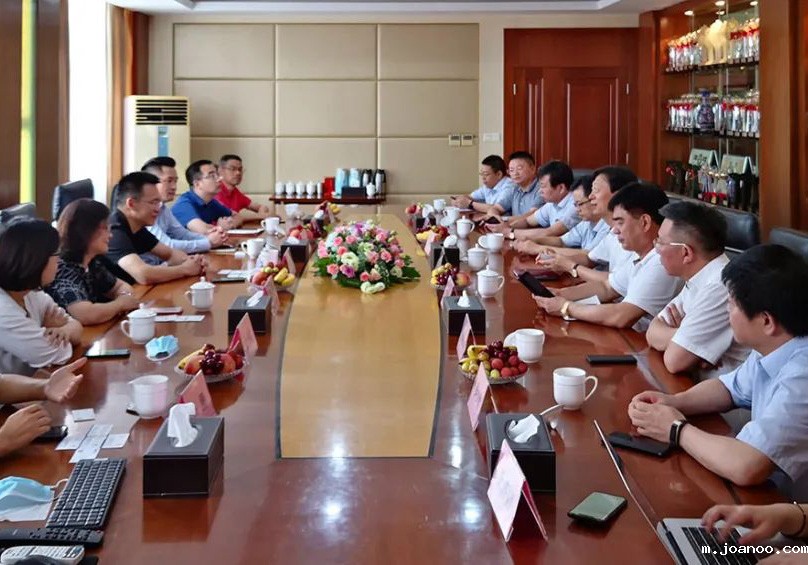 公司与融信集团开展“总对总”交流